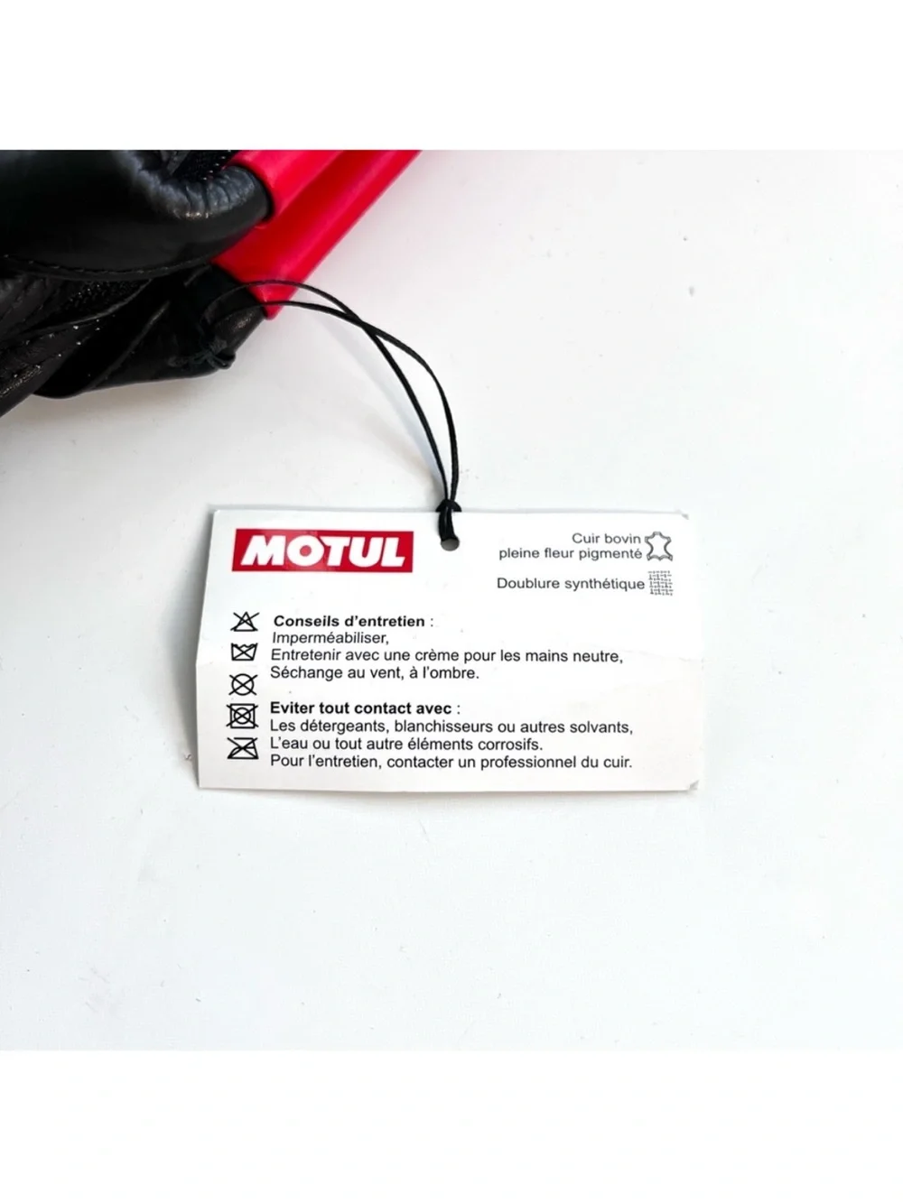 MOTUL Leather Laptop Bag Black NEW